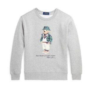 Polo Ralph Lauren Gray Polo Bear Sweatshirt